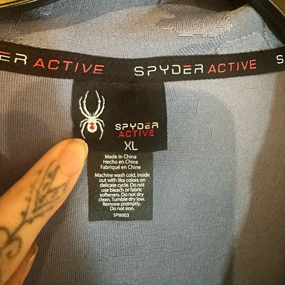 Spyder Women's Embossed Camo Full Zip Active Jacket XL - Picture 14 of 15